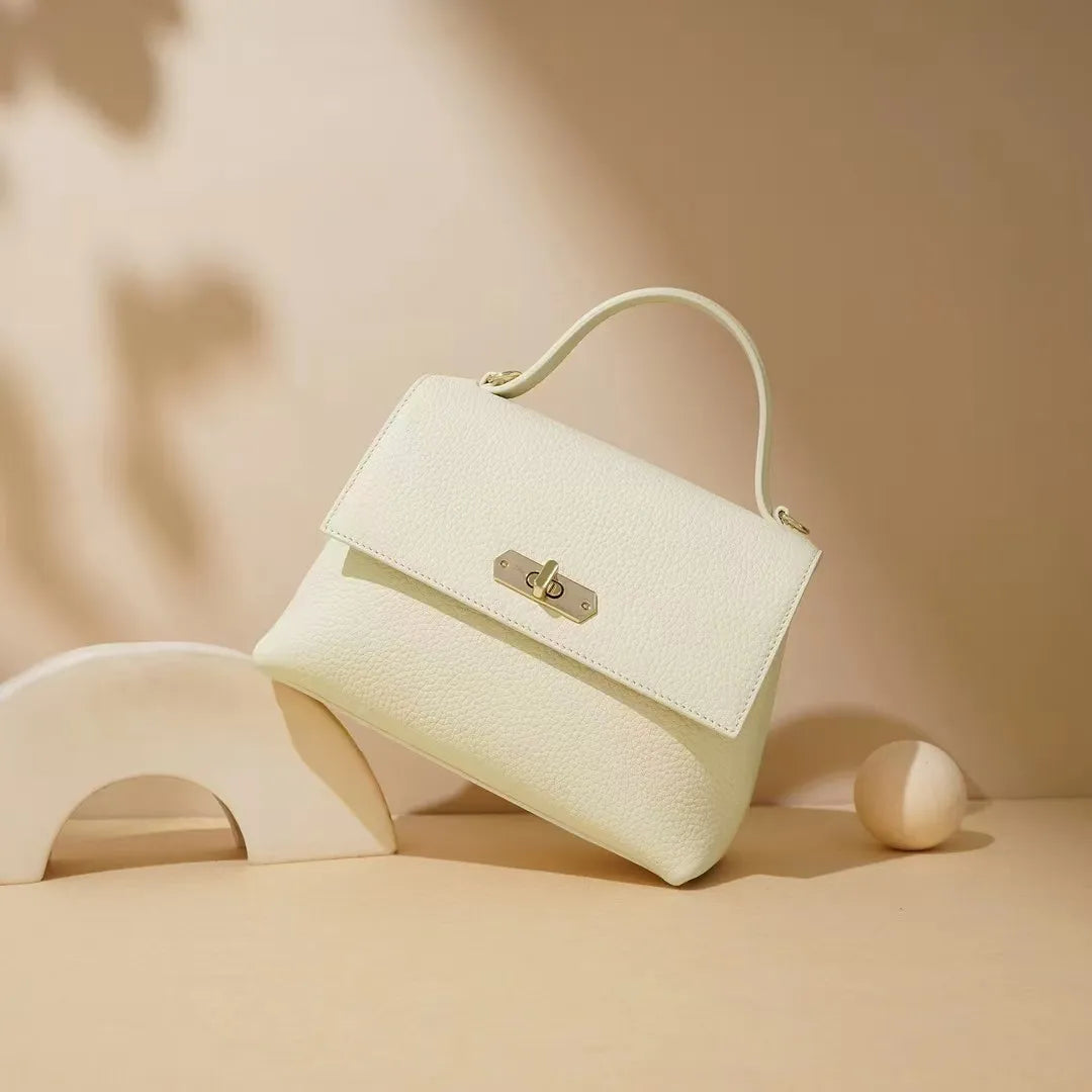 The VELA Box Satchel- Coffee