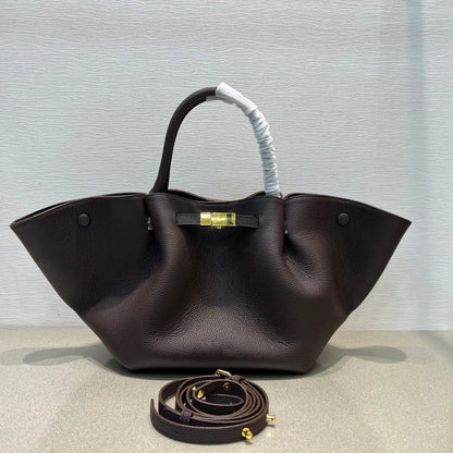 The MAIA Sculpted Tote- Golden Brown