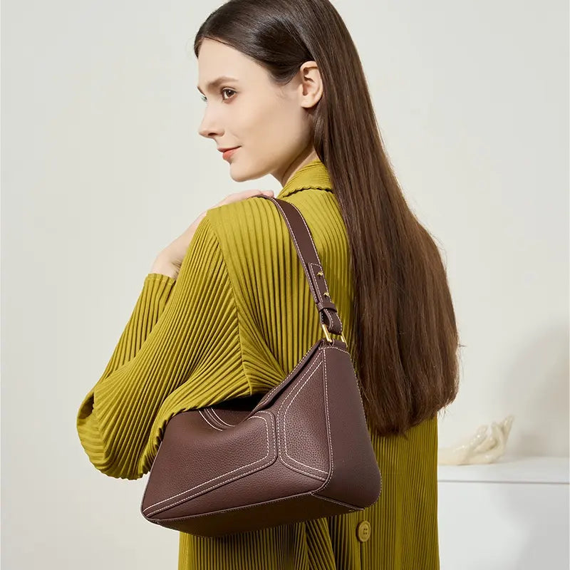 The ALMA Crossbody- Chocolate