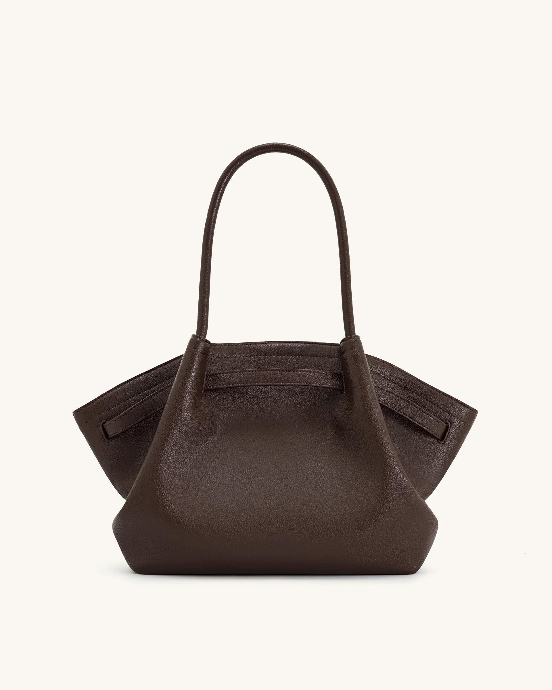 The MAIA Sculpted Tote- Golden Brown